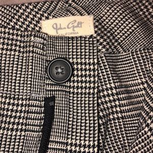 BRANDY MELLVILE boxed striped pants.